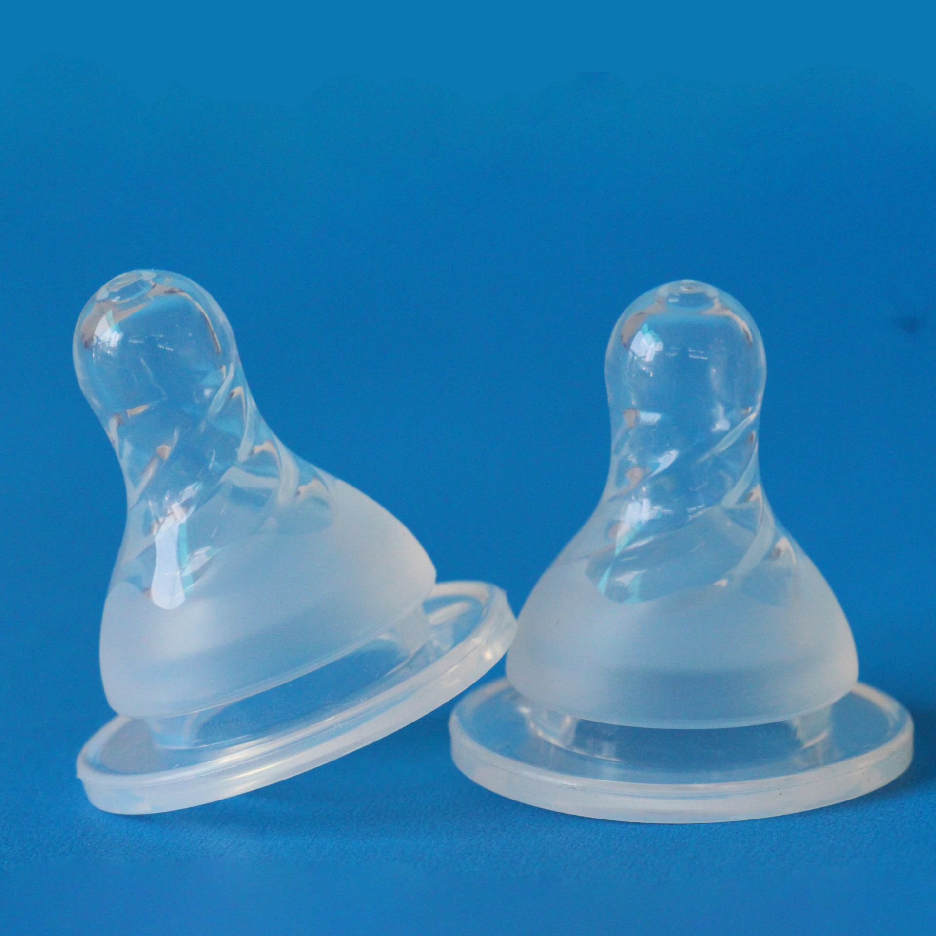 厂家批发标准口径螺纹磨砂硅胶奶嘴婴儿奶嘴新生儿奶嘴宝宝奶嘴