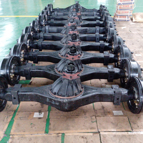 汽车卡客车145双轮气刹后桥车轴