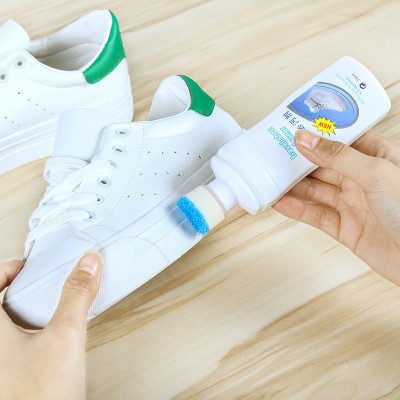 小白鞋神器洗鞋清洁剂白鞋去黄边增白擦鞋板鞋洗鞋洗白刷鞋去污