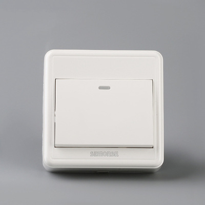 明装单开 一位开关