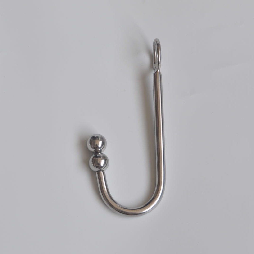 成人用品另类玩具不锈钢另类玩具单头弯钩肛钩厂家直销 支持代发