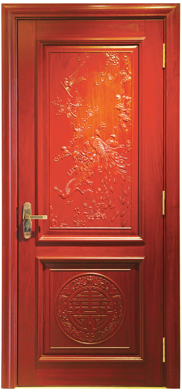 具体以我公司实物为准雕刻花纹可选我公司生产的原木门分有无雕刻花纹