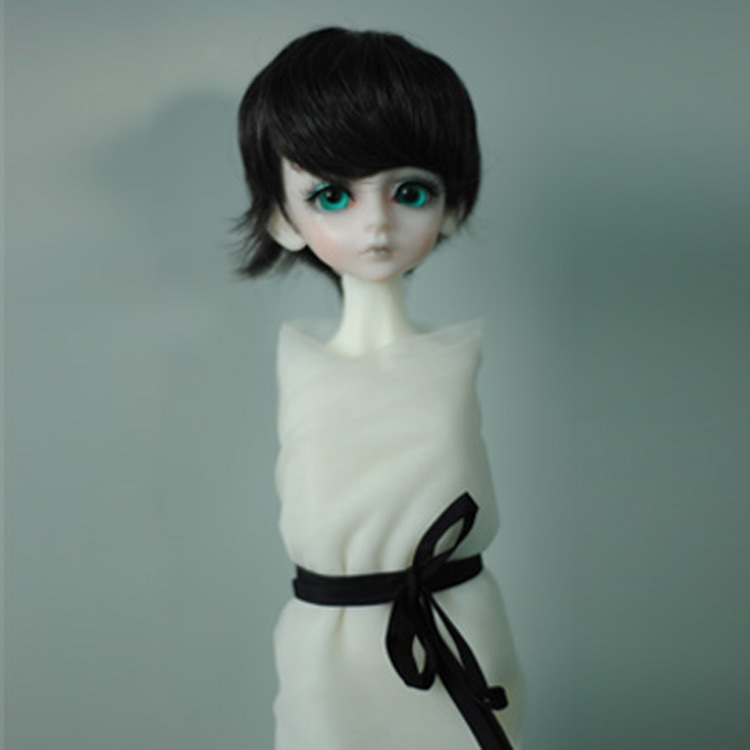 bjd芭比娃娃假头发化纤丝动漫sd公仔发头套来图来样宝石之国