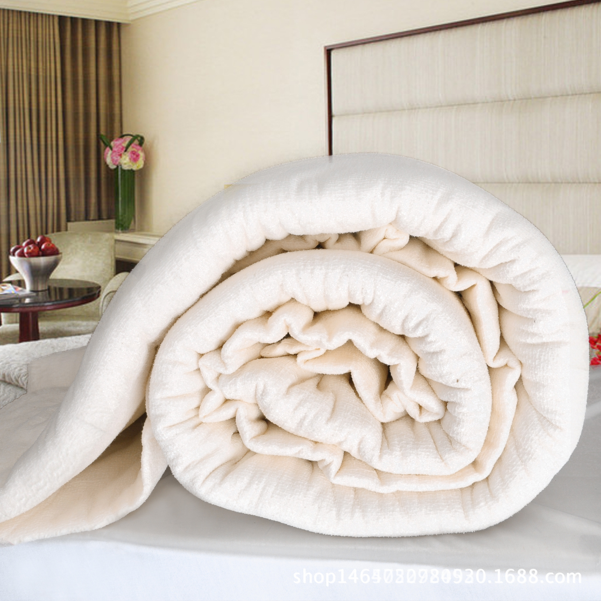 是 品牌 宇萱 宇萱棉被厂家电话: 13937610121 1,棉花被子的棉花制 