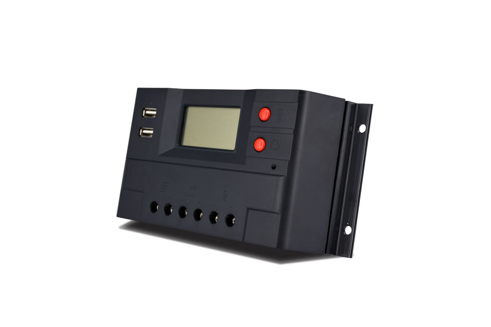 太阳能控制器50a12v24v液晶显示智能太阳能充电控制器型号ck50d