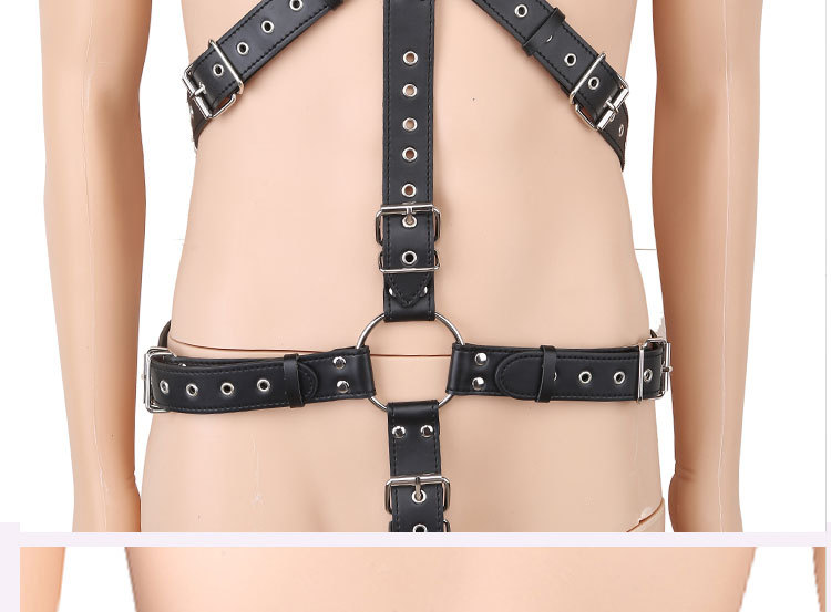 广州成人用品批发市场束缚情趣助情性美男装酷男皮革黑色服装