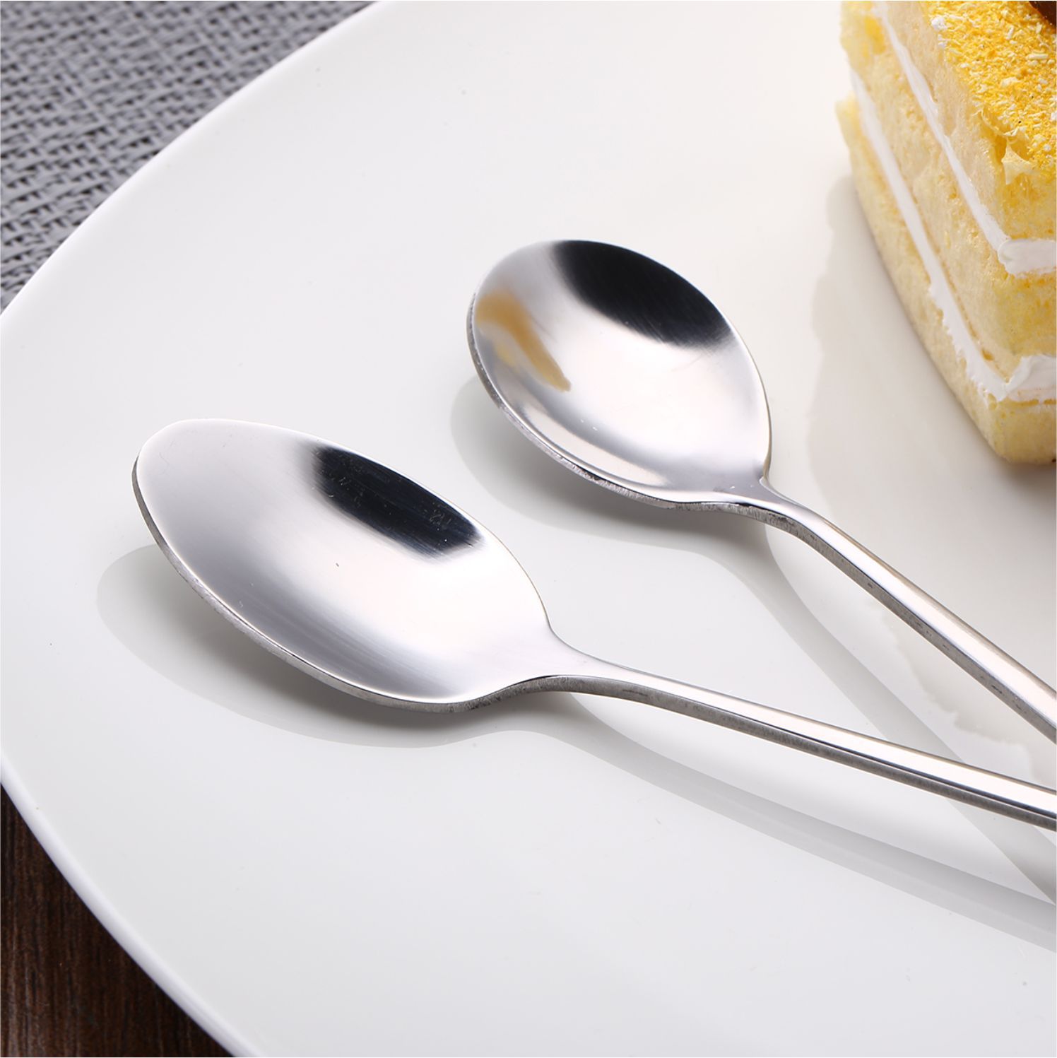 Gourd Handle Length Ice Spoon Lengthened Stainless Steel Tableware Stirring Spoon Coffee Spoon Creative Long Handle Ice Cream Honey Spoon