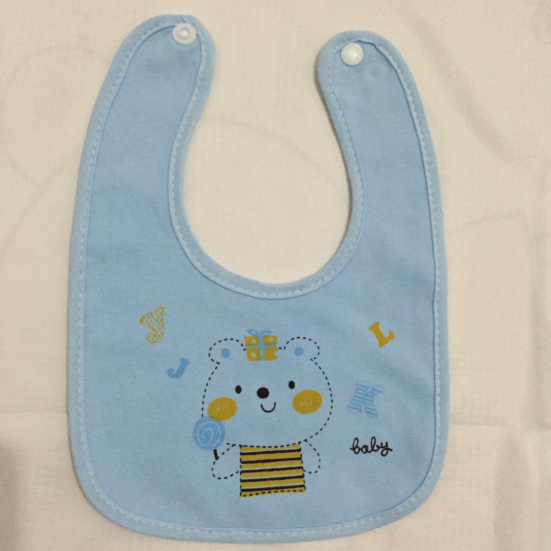 婴幼儿全棉防水卡通围兜 围嘴 口水巾