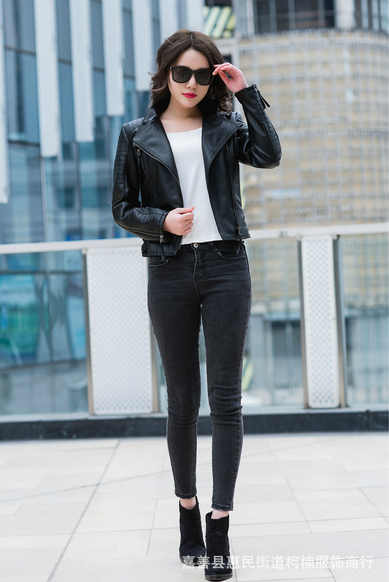 2018春装新款小皮衣女短款外套大码女士pu皮夹克修身莫文蔚同款潮