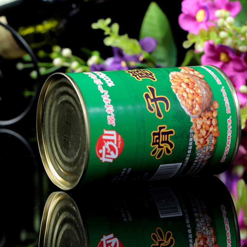 滑子蘑罐头 日本料理专用 出口日本新包装 400g/罐 滑子菇