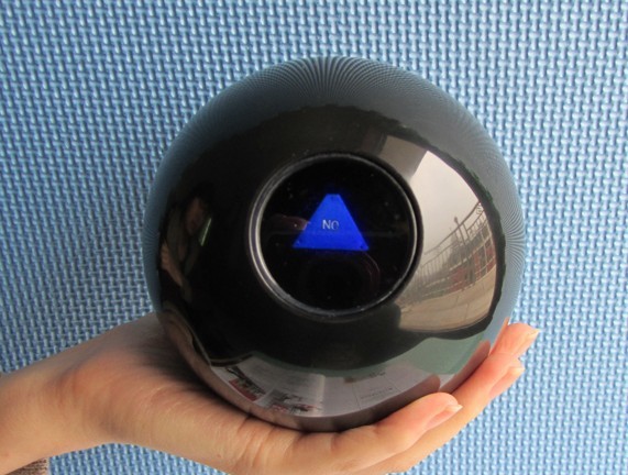 欧美热卖促销礼品大号12cm魔法预言球答案球益智玩具厂家直销