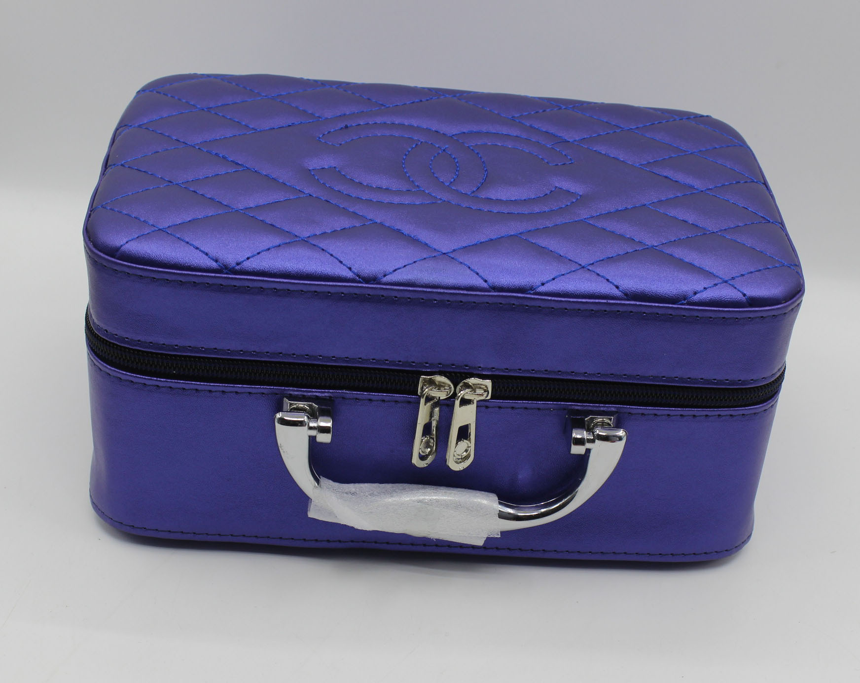 扁箱手提化妆包大容量化妆箱定型包韩版化妆品收纳包特价厂家直销