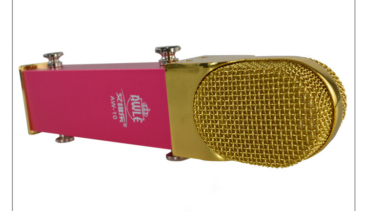 艾维乐电容麦克风网络k歌话筒yy聊天主播喊麦电脑话筒