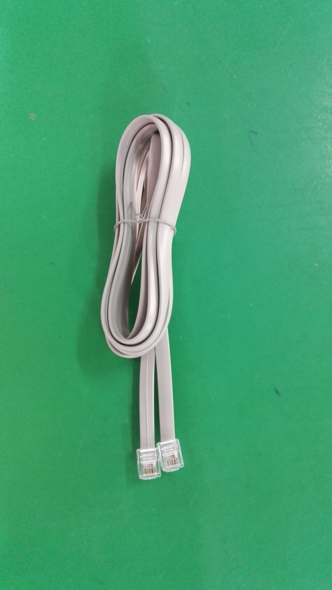 热销2芯室内座机电话线 2米灰色