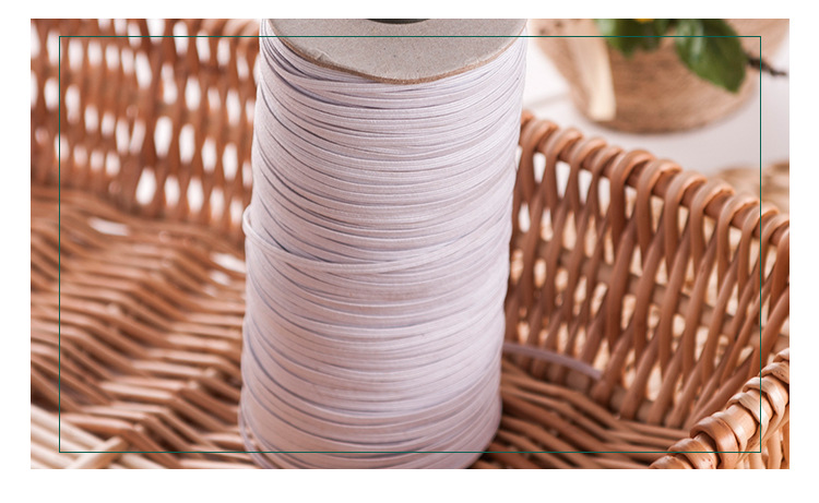 进口乳胶丝走马松紧03cm跑马织带纯色走码松紧绳厂家