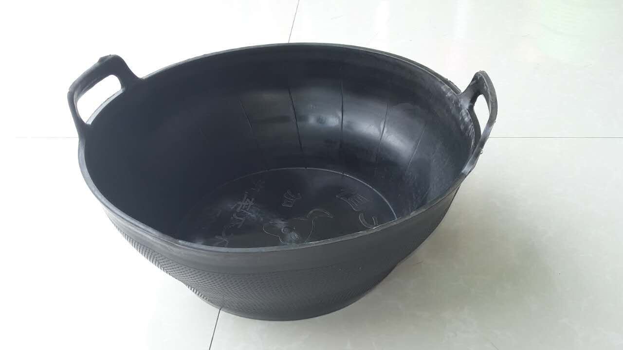 厂家直销全网低价灰盆建筑盆汽车压不破牛头牌黑牛津588泥盆