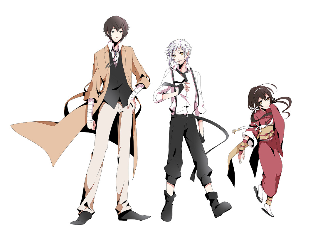 文豪野犬 中岛敦 cosplay鞋动漫鞋来图定制