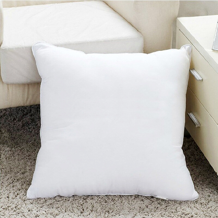 白色枕芯45x45cm 1件代发 磨毛压花抱枕芯靠枕芯 沙.