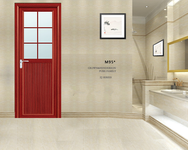 钛合金门半玻璃门 钛合金平开门 厨卫半玻门 钛镁合金门金属门