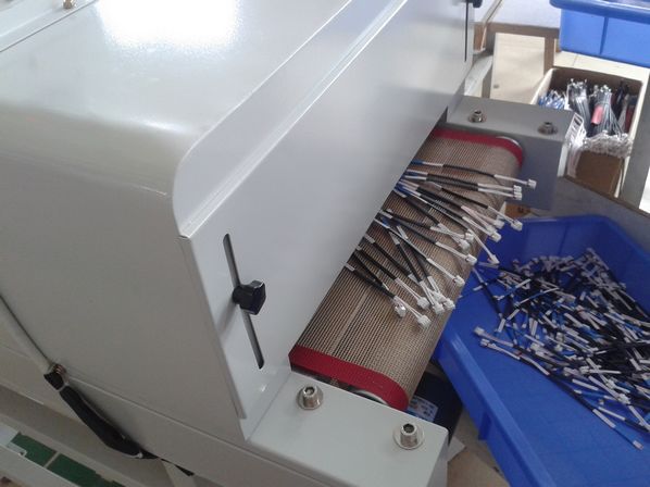 三族sz340b半开式热缩管烘烤机线束套管收缩机隧道式烤箱