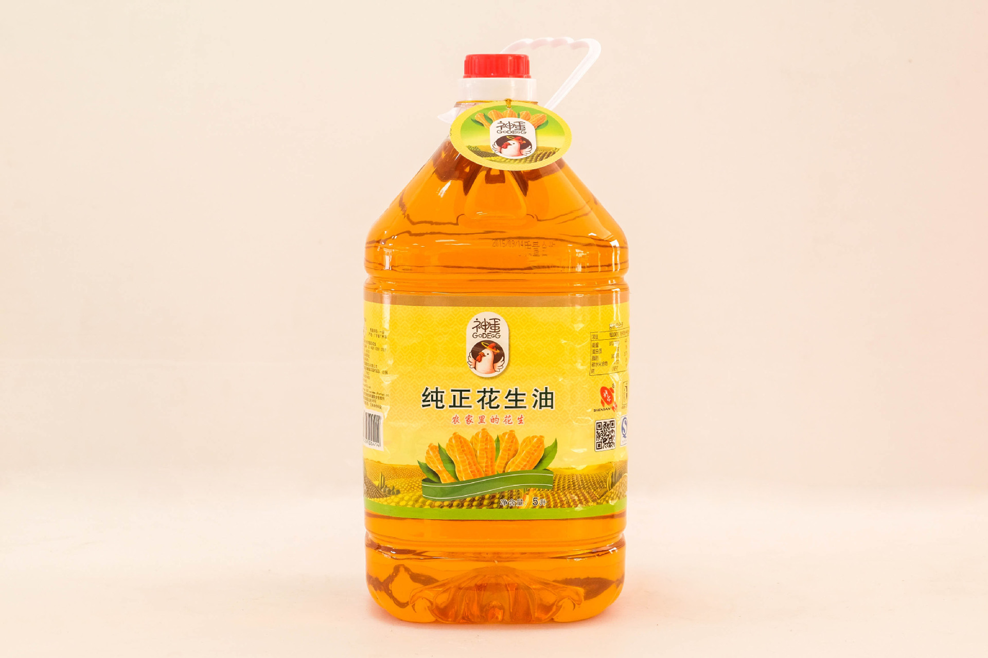 纯正花生油 5升