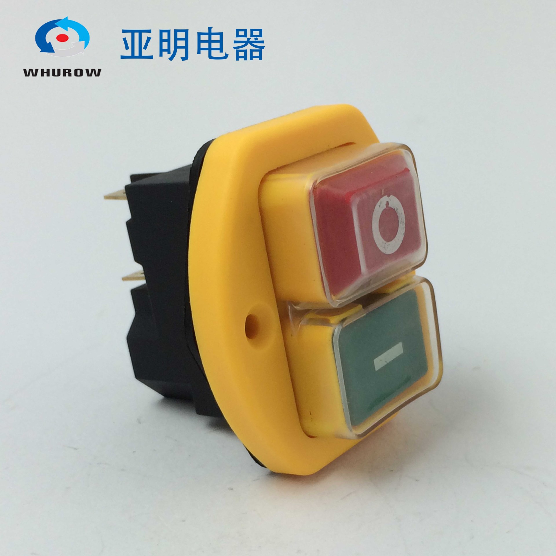 浙江亚明电磁开关ycz3-b按钮防水防爆五脚磁力启动器10a220v110v