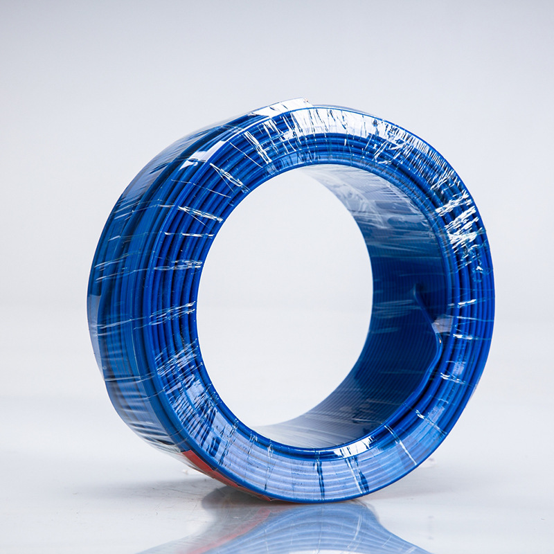 国标低烟无卤阻燃byj环保电线bvr6平方家用家装纯铜芯电缆电源线