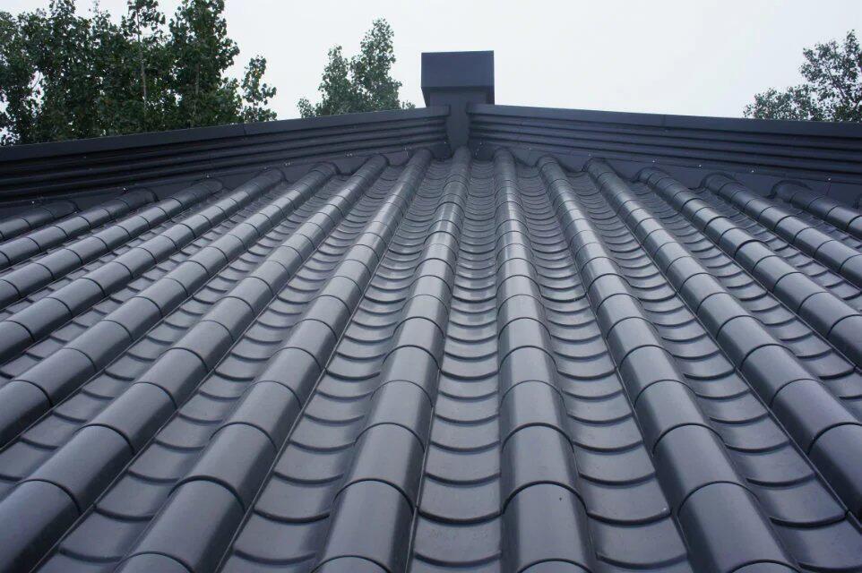 厂家直销古建筑材料新型金属建材琉璃瓦仿古瓦古建瓦