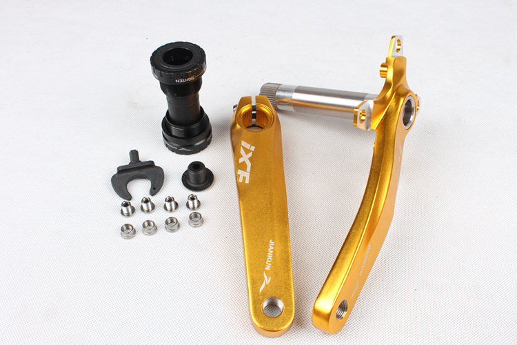 10速  产地:台湾 品牌:ixf原装中轴 中空一体牙盘中轴,适用山地自行车