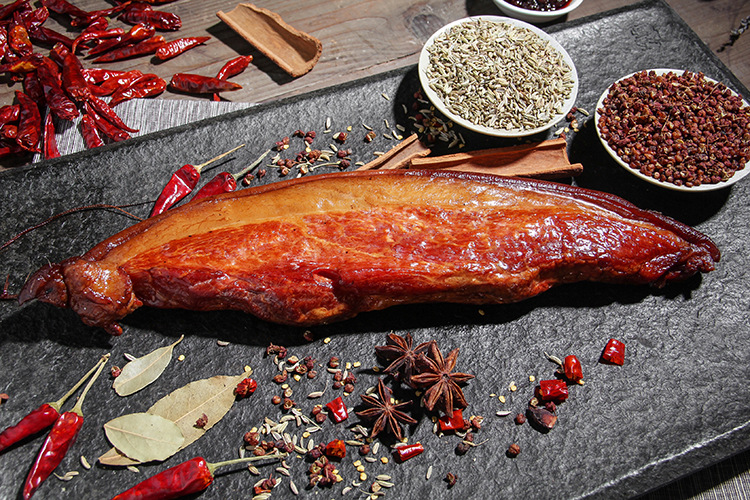 四川普纳腊肉上排特产正宗川湘腊肉 腌腊制品散装腊烤肉批发