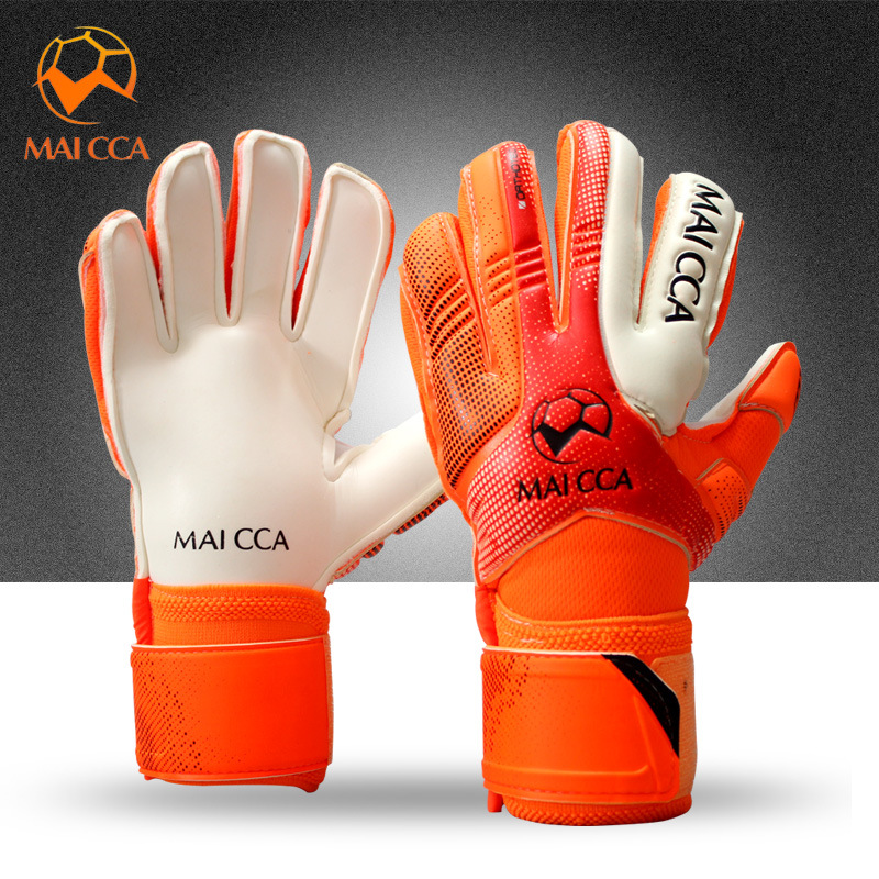 Factory Direct Sales Goalkeeper Gloves Children Adult with Finger Guard Men and Women Football Goalkeeper Gloves Wholesale