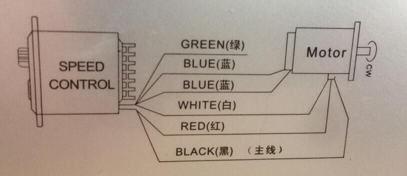 天杰交流电机调速器减速电机调速器us-52 90w120w180w