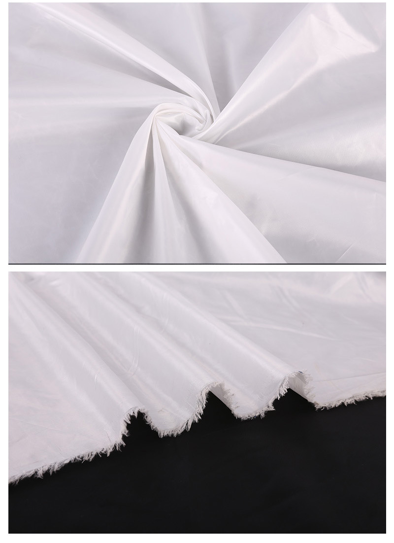 厂家直销 300t涤胆防绒压光 防绒胆布 羽绒服内胆里料 量大从优