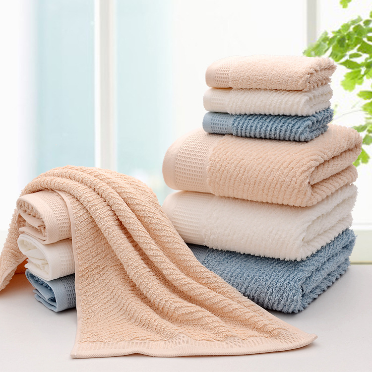 Light Luxury Xinjiang Long-Staple Cotton Class a Standard Pregnant and Baby Quality Pure Cotton Bath Towel Gao Yang Towel Wholesale