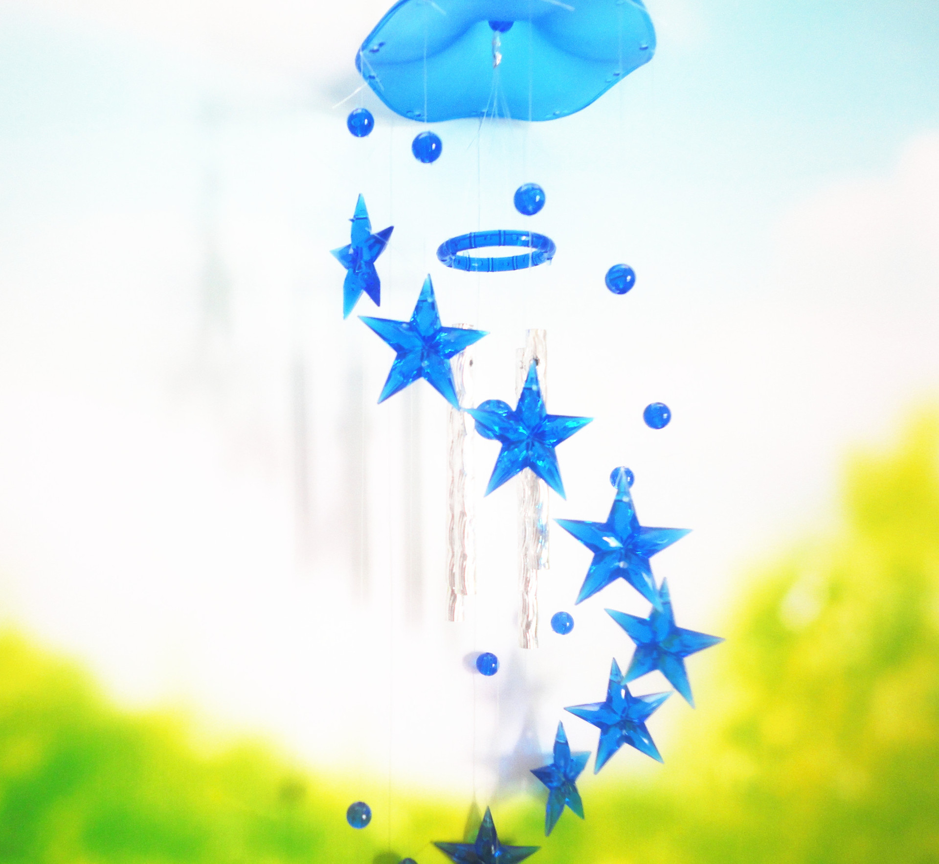 创意儿童风铃批发厂家直销 手工艺品学生礼品礼物 儿童挂饰品外贸-其