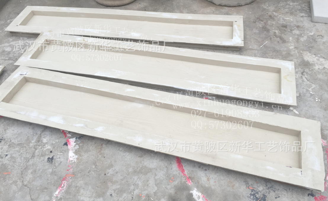 长方形仿木纹板模具12_1