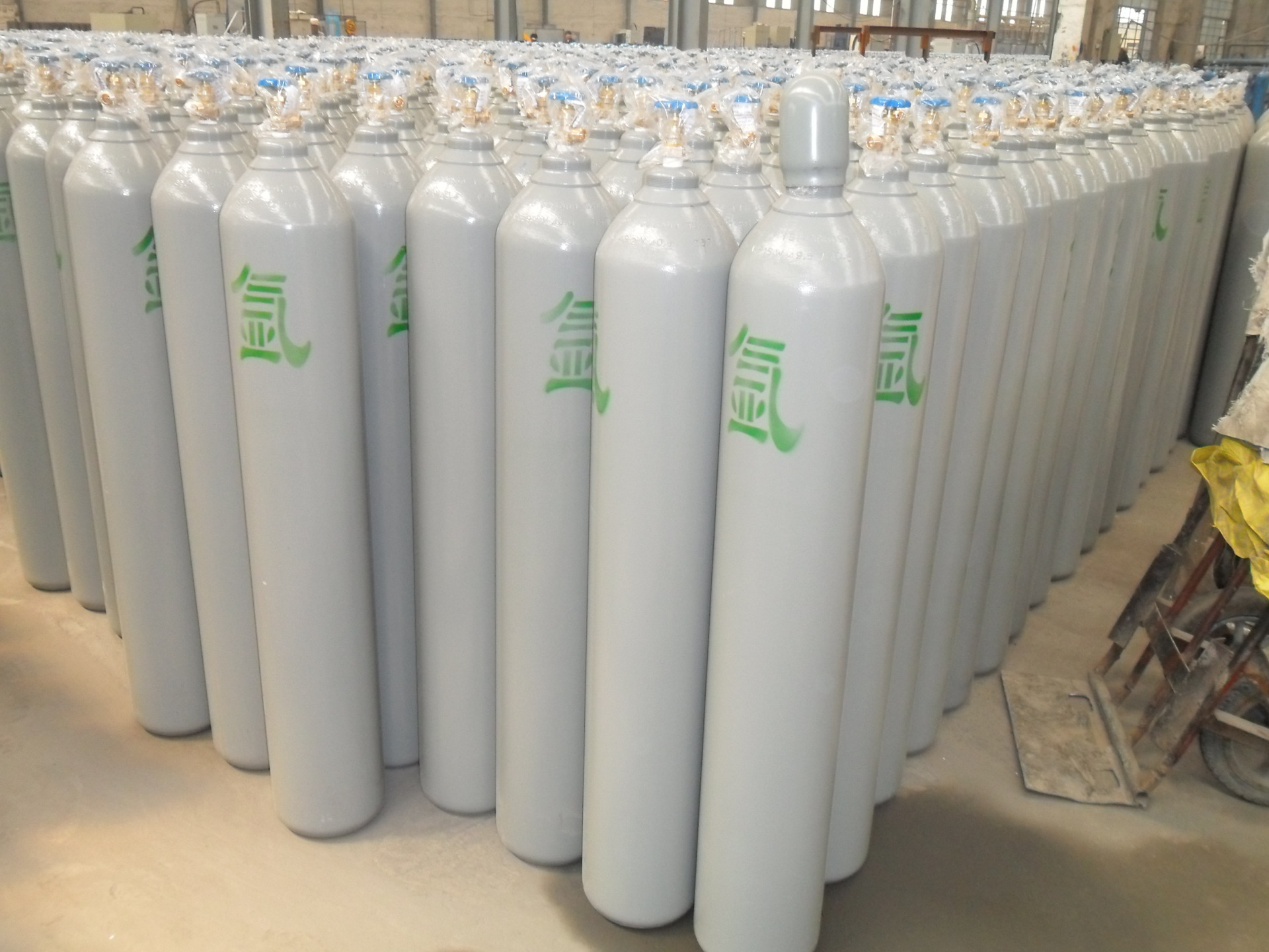 供应全新无缝钢瓶 40l氩气瓶 工业氩弧焊用 带圈帽 量大从优