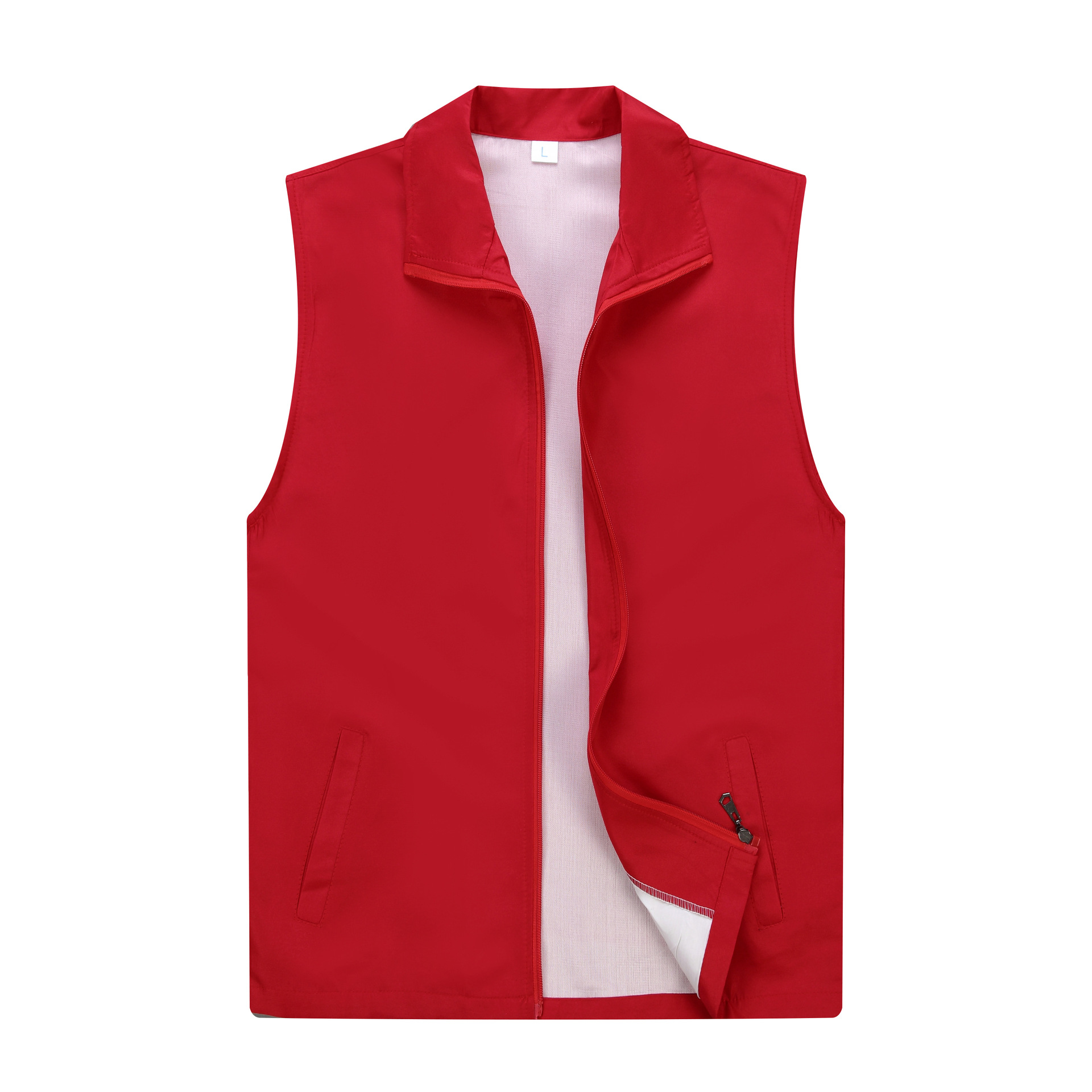 定做logo印制义工背心定制志愿者超市促销广告衫复合马甲 印绣字