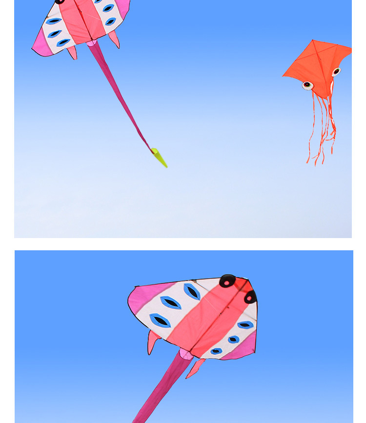 风筝厂家直销批发 新款小魔鬼鱼 三角 菱形风筝加工订做批发