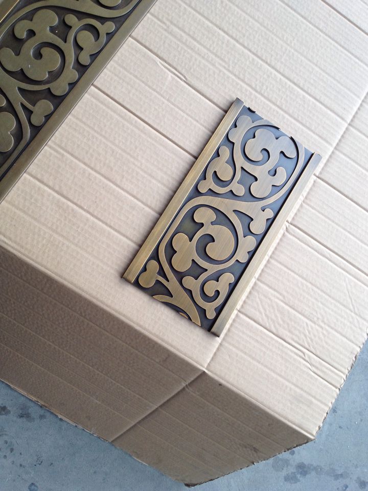 仿古青铜电镀厂铜制品电镀铜件电镀厂垃圾桶电镀加工