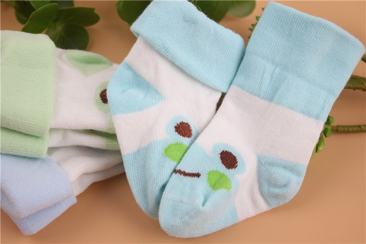 正品三双装小蓓蓓小博士纯棉婴儿袜子 无骨