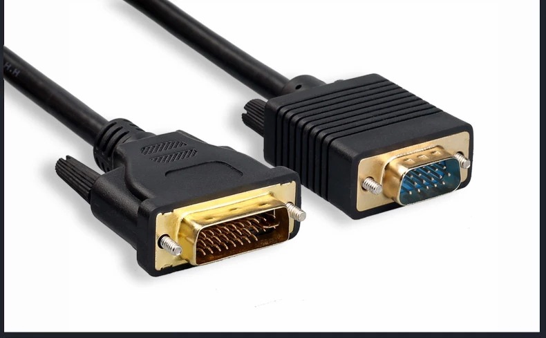 厂家直销dvi转vga转接线电脑显卡与显