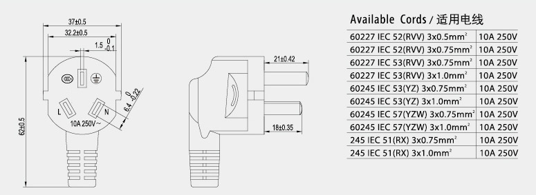 【图】国标电源线 3*0.75 国标一分三电源_电源线_列表网