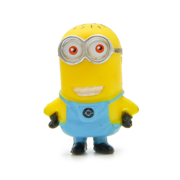 爆款12款小号me2神偷奶爸卑鄙的我小黄人手办公仔摆件