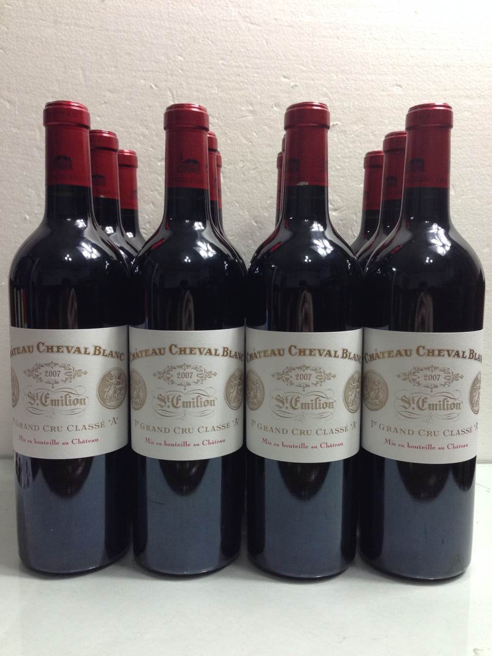 2007年白马酒庄干红葡萄酒chateau cheval blanc白马酒庄正牌红酒