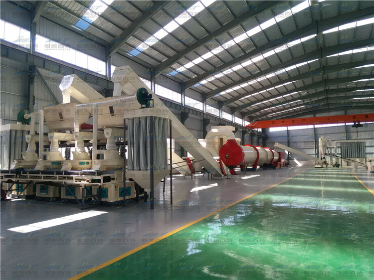 产量高磨具耐用的木屑颗粒机秸秆农作物颗粒生产线设备直销