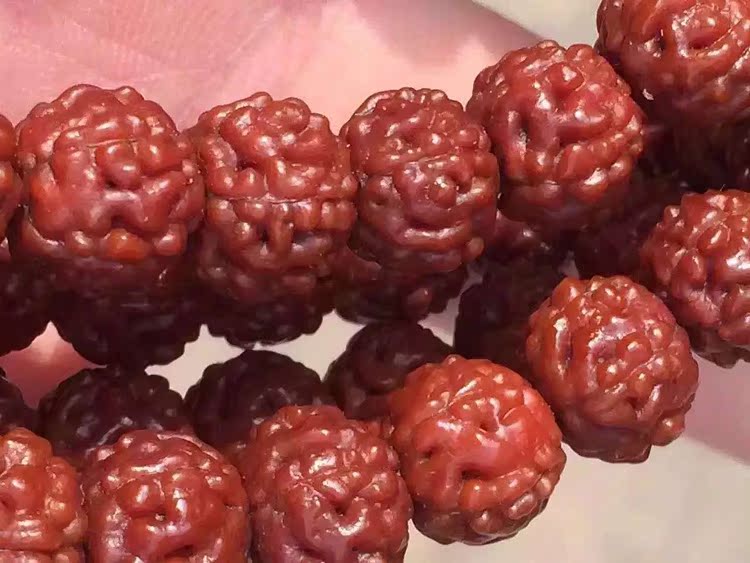 小金刚108颗 蛤蟆背小金刚菩提108颗 矮桩5 6 7瓣小金刚菩提子 精