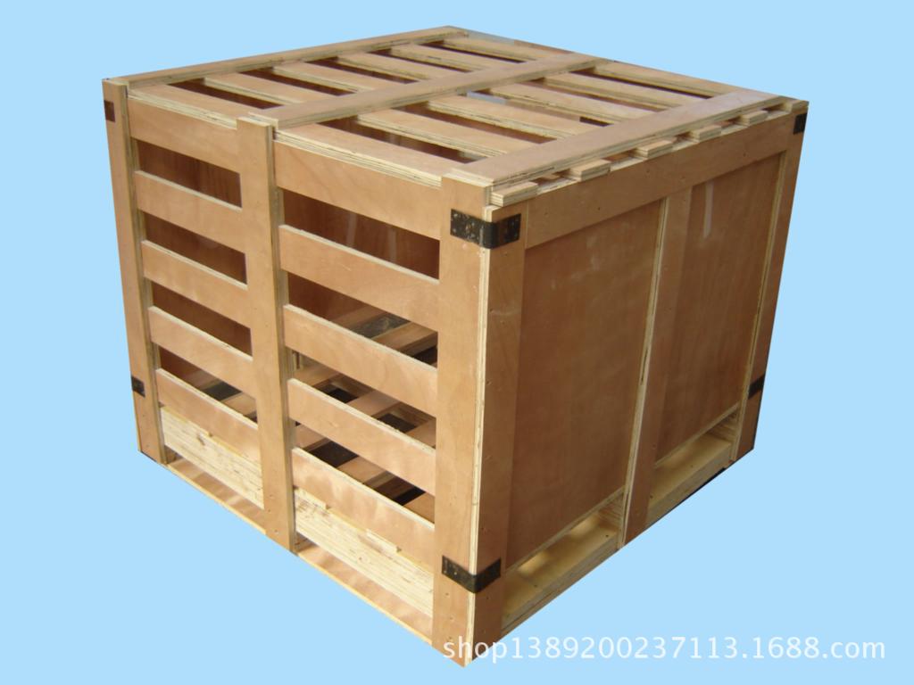 张家港免熏蒸木架箱 抗压框架包装箱 定制出口木箱物流包装实木架