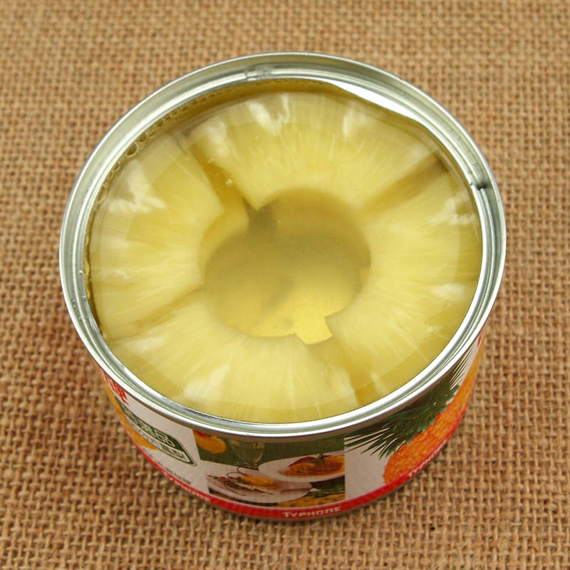 台湾进口名产 台凤牌四分片凤梨罐头 糖水菠萝水果罐头 227g*6