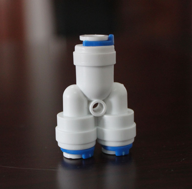 净水器2分3分接头三通接头塑料水管y型三通接头净水机配件